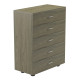 ΣΥΡΤΑΡΙΕΡΑ ΜΕΛΑΜΙΝΗΣ THORG ME 5 ΣΥΡΤΑΡΙΑ DARK OLIVE HM8995.05 80Χ40Χ100Y εκ.