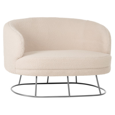 ΚΑΝΑΠΕΣ 2ΘΕΣΙΟΣ ARIEN HM8492.23 ΑΠΟ ΛΕΥΚΟ ΜΠΟΥΚΛΕ ΜΕ ΑΣΗΜΙ ΒΑΣΗ 125X80X84Y εκ. ΚΑΝΑΠΕΣ 2ΘΕΣΙΟΣ ARIEN HM8492.23 ΑΠΟ ΛΕΥΚΟ ΜΠΟΥΚΛΕ ΜΕ ΑΣΗΜΙ ΒΑΣΗ 125X80X84Y εκ.