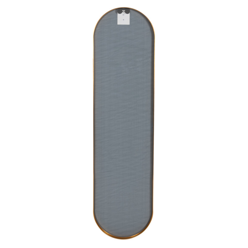 ΚΑΘΡΕΠΤΗΣ ΤΟΙΧΟΥ HM9581.30 ΨΗΛΟΣ ΟΒΑΛ ΣΚΕΛΕΤΟΣ ΑΛΟΥΜΙΝΙΟΥ ΧΡΥΣΟΣ 38,5x4x149Υεκ.