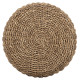 ΣΚΑΜΠΟ BEAM HM7827 ΞΥΛΟ ΤΕΑΚ ΚΑΙ SEAGRASS ΣΕ ΦΥΣΙΚΟ & ΜΑΥΡΟ Φ43x45Yεκ.