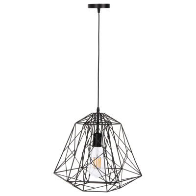 ΦΩΤΙΣΤΙΚΟ ΟΡΟΦΗΣ ΚΡΕΜΑΣΤΟ HM4066 ΜΑΥΡΟ ΜΕΤΑΛΛΙΚΟ ΚΑΠΕΛΟ 39x34x130Υεκ.