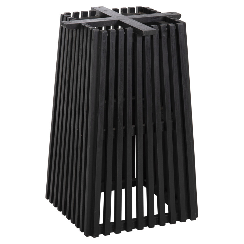 ΒΑΣΗ ΤΡΑΠΕΖΙΟΥ ΕΣΩΤ.ΧΩΡΟΥ ΤΕΤΡΑΓΩΝΗ FRANTZ HM9460.12 ΞΥΛΟ MINDI ΣΕ ΜΑΥΡΟ 45x45x73Y εκ.