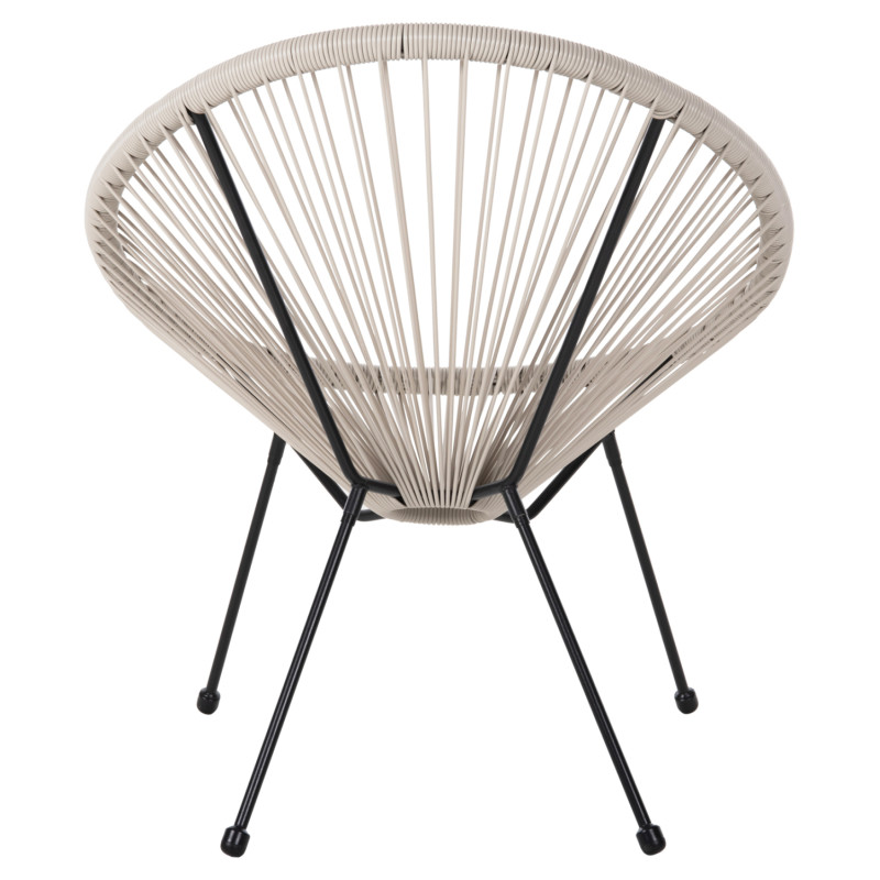 ΠΟΛΥΘΡΟΝΑ HM5872.03 ΤΥΠΟΥ ΦΩΛΙΑ ΜΕΤΑΛ. ACAPULCO ΜΑΥΡΗ-ΕΚΡΟΥ ΣΥΝΘ. RATTAN 71x72x80Υεκ ΠΟΛΥΘΡΟΝΑ HM5872.03 ΤΥΠΟΥ ΦΩΛΙΑ ΜΕΤΑΛ. ACAPULCO ΜΑΥΡΗ-ΕΚΡΟΥ ΣΥΝΘ. RATTAN 71x72x80Υεκ