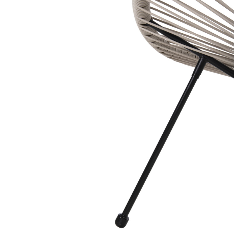 ΠΟΛΥΘΡΟΝΑ HM5872.03 ΤΥΠΟΥ ΦΩΛΙΑ ΜΕΤΑΛ. ACAPULCO ΜΑΥΡΗ-ΕΚΡΟΥ ΣΥΝΘ. RATTAN 71x72x80Υεκ ΠΟΛΥΘΡΟΝΑ HM5872.03 ΤΥΠΟΥ ΦΩΛΙΑ ΜΕΤΑΛ. ACAPULCO ΜΑΥΡΗ-ΕΚΡΟΥ ΣΥΝΘ. RATTAN 71x72x80Υεκ