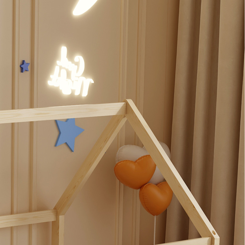 ΚΡΕΒΑΤΙ ΠΑΙΔΙΚΟ PEPE HM677.01 τ.MONTESSORI ΞΥΛΟ ΠΕΥΚΟ ΦΥΣΙΚΟ- 190x90εκ