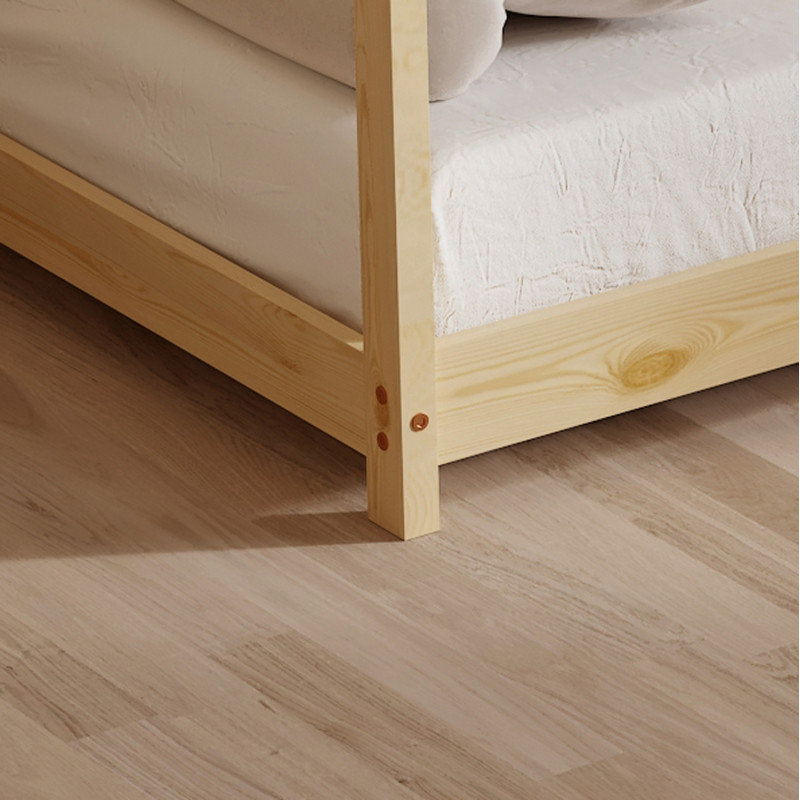 ΚΡΕΒΑΤΙ ΠΑΙΔΙΚΟ PEPE HM677.01 τ.MONTESSORI ΞΥΛΟ ΠΕΥΚΟ ΦΥΣΙΚΟ- 190x90εκ