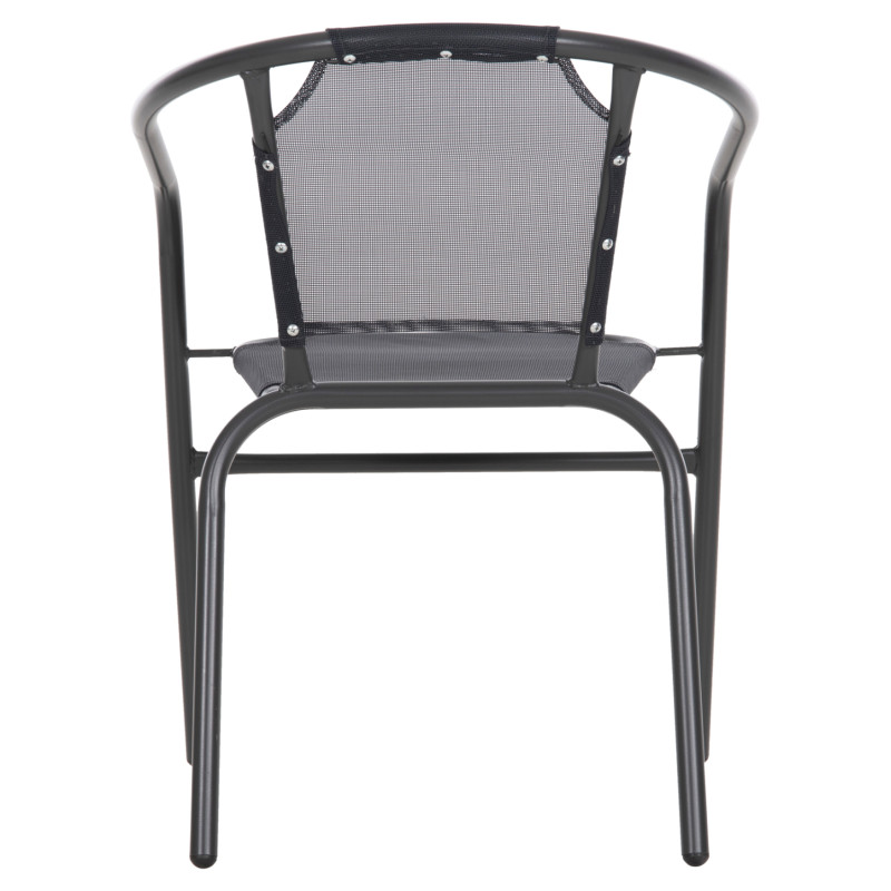 ΠΟΛΥΘΡΟΝΑ ΕΞ.ΧΩΡΟΥ LEDAN HM5977.01 ΜΕΤΑΛΛO & TEXTILENE ΓΚΡI 55x58x72Υεκ.