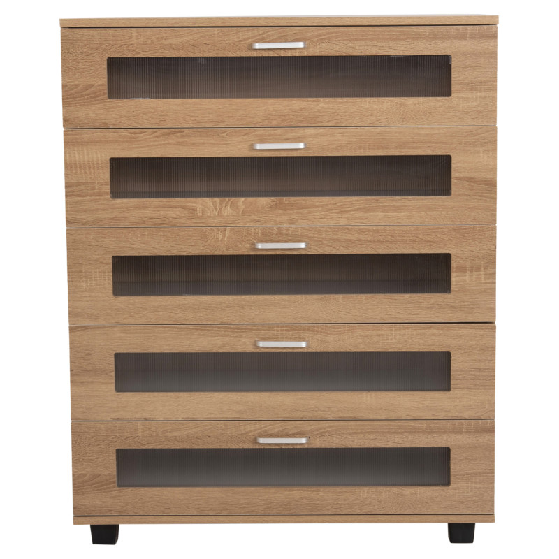 ΣΥΡΤΑΡΙΕΡΑ ΜΕΛΑΜΙΝΗΣ THORGAN HM9881.01 5 ΣΥΡΤΑΡΙΑ-SONAMA ΧΡΩΜΑ 80Χ40Χ100Υεκ