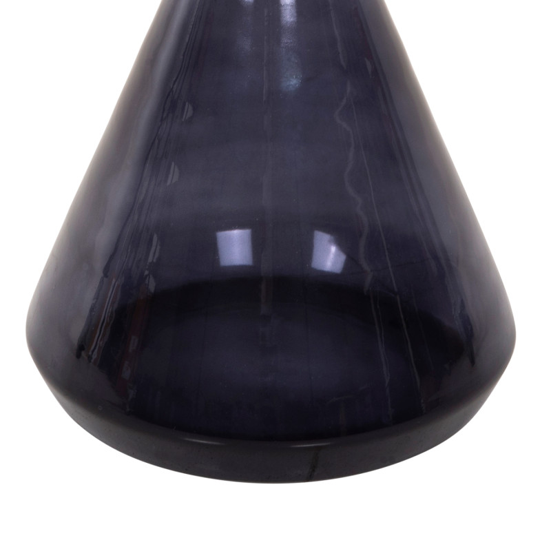 ΒΟΗΘΗΤΙΚΟ ΤΡΑΠΕΖΑΚΙ DEMMY HM9727 ΜΑΥΡΟ & ΜΟΒ ΓΥΑΛΙ-ΧΡΥΣΟ ΜΕΤΑΛΛΟ Φ41x48Υεκ