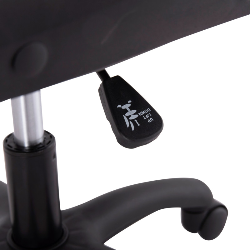 ΚΑΡΕΚΛΑ ΓΡΑΦΕΙΟΥ PORTIMA HM1197.03 ΓΚΡΙ PVC-ΜΑΥΡΟΣ ΣΚΕΛΕΤΟΣ & ΒΑΣΗ 66.5x60x97Υεκ