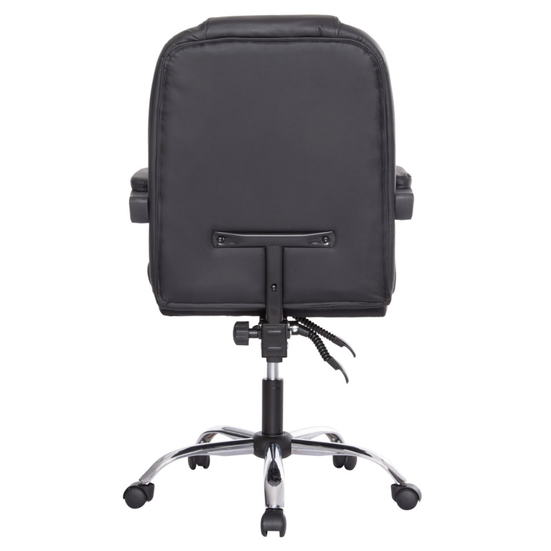 ΚΑΡΕΚΛΑ ΓΡΑΦΕΙΟΥ LAGOM HM1198 ΜΑΥΡO PVC-ΜΕΤΑΛ.ΒΑΣΗ-ΜΑΥΡΟΣ ΣΚΕΛΕΤΟΣ 60x70x104Υεκ