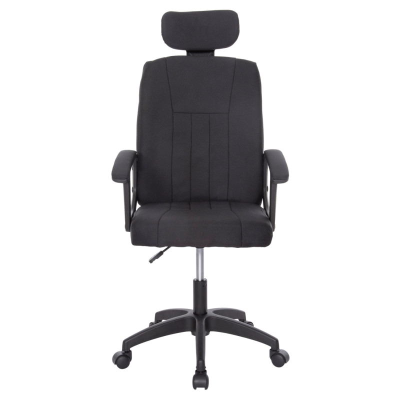 ΚΑΡΕΚΛΑ ΓΡΑΦΕΙΟΥ NIMBLE HM1199.11 ΜΑΥΡΟ ΥΦΑΣΜΑ-ΜΑΥΡΟΣ ΣΚΕΛΕΤΟΣ & ΒΑΣΗ 59x64x122Υεκ