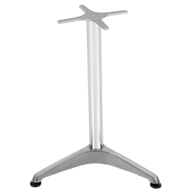 ΒΑΣΗ ΤΡΑΠΕΖΙΟΥ ΑΛΟΥΜΙΝΙΟΥ ΧΡΩΜΙΟΥ HM449.01 ΣΤΑΥΡΟΣ 29x29εκ- 54x54x68Υεκ.