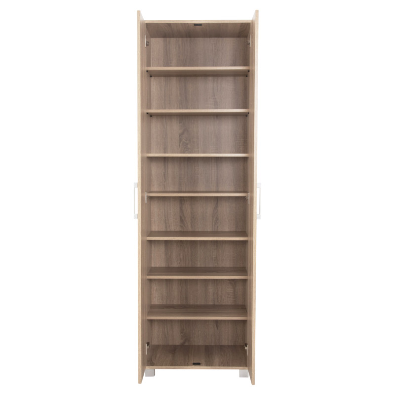 ΠΑΠΟΥΤΣΟΘΗΚΗ-ΝΤΟΥΛΑΠΑ CLUSE HM2403.20 ΜΕΛΑΜΙΝΗ SONAMA OAK ΧΡΩΜΑ 60Χ37Χ186,5Υεκ.