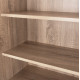 ΠΑΠΟΥΤΣΟΘΗΚΗ-ΝΤΟΥΛΑΠΑ CLUSE HM2403.20 ΜΕΛΑΜΙΝΗ SONAMA OAK ΧΡΩΜΑ 60Χ37Χ186,5Υεκ.