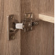 ΠΑΠΟΥΤΣΟΘΗΚΗ-ΝΤΟΥΛΑΠΑ CLUSE HM2403.20 ΜΕΛΑΜΙΝΗ SONAMA OAK ΧΡΩΜΑ 60Χ37Χ186,5Υεκ.
