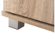 ΠΑΠΟΥΤΣΟΘΗΚΗ-ΝΤΟΥΛΑΠΑ CLUSE HM2403.20 ΜΕΛΑΜΙΝΗ SONAMA OAK ΧΡΩΜΑ 60Χ37Χ186,5Υεκ.