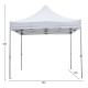 GAZEBO ΕΠΑΓΓΕΛΜΑΤΙΚΟ ΒΑΡΕΩΣ ΤΥΠΟΥ CRESSEN HM6305 ΠΤΥΣΣΟΜΕΝΟ ΑΛΟΥΜΙΝΙΟΥ 3x3x3,4Y