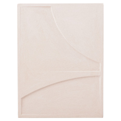 ΠΙΝΑΚΑΣ ΟΡΘΟΓΩΝΙΟΣ ΣΕΙΡΑ SANTORINI HM4509 MDF ΥΠΟΛΕΥΚΟ ΧΡΩΜΑ 60x4(πάχος)x80Υεκ.