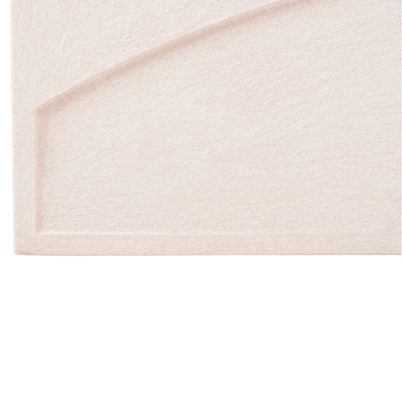 ΠΙΝΑΚΑΣ ΟΡΘΟΓΩΝΙΟΣ ΣΕΙΡΑ SANTORINI HM4509 MDF ΥΠΟΛΕΥΚΟ ΧΡΩΜΑ 60x4(πάχος)x80Υεκ.