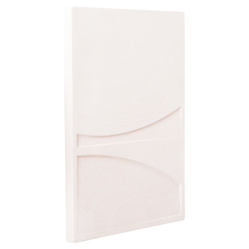 ΠΙΝΑΚΑΣ ΟΡΘΟΓΩΝΙΟΣ ΣΕΙΡΑ SANTORINI HM4510 MDF ΣΕ ΥΠΟΛΕΥΚΟ ΧΡΩΜΑ 60x4(πάχος)x80Υεκ.