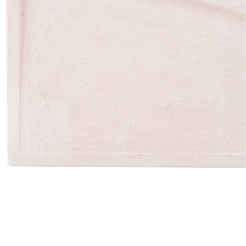 ΠΙΝΑΚΑΣ ΟΡΘΟΓΩΝΙΟΣ ΣΕΙΡΑ SANTORINI HM4510 MDF ΣΕ ΥΠΟΛΕΥΚΟ ΧΡΩΜΑ 60x4(πάχος)x80Υεκ.