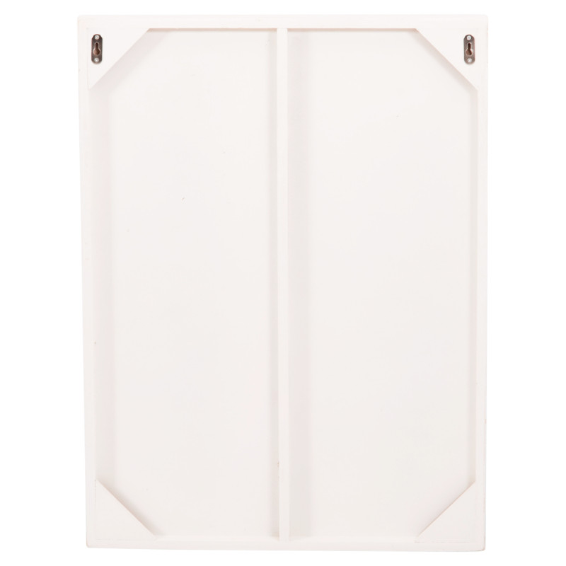 ΠΙΝΑΚΑΣ ΟΡΘΟΓΩΝΙΟΣ ΣΕΙΡΑ SANTORINI HM4510 MDF ΣΕ ΥΠΟΛΕΥΚΟ ΧΡΩΜΑ 60x4(πάχος)x80Υεκ.