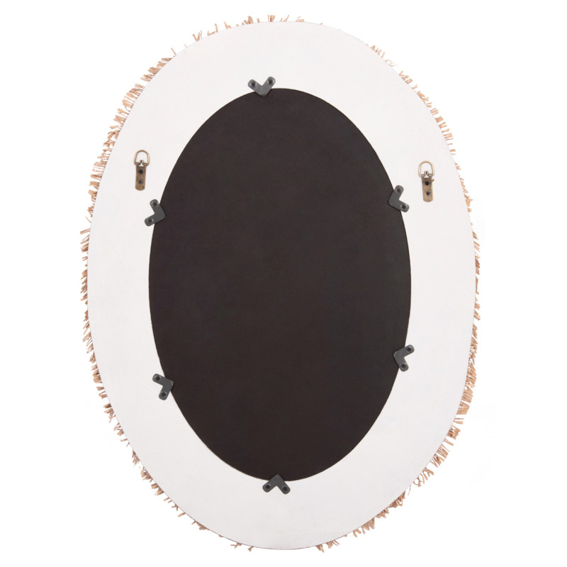 ΚΑΘΡΕΠΤΗΣ ΤΟΙΧΟΥ ΣΕΙΡΑ SANTORINI HM4528 MDF ΥΠΟΛΕΥΚΟ-ΔΙΑΚΟΣΜΗΣΗ ΣΕ ΜΠΕΖ 60x2x80Υεκ.