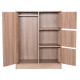 ΝΤΟΥΛΑΠΙ ΜΕ 4 ΑΠΟΘ.ΧΩΡΟΥΣ MATIN HM2479.02 SONAMA OAK ΜΕΛΑΜΙΝΗ 80x39,5x99,5Υεκ.