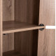 ΝΤΟΥΛΑΠΙ ΜΕ 4 ΑΠΟΘ.ΧΩΡΟΥΣ MATIN HM2479.02 SONAMA OAK ΜΕΛΑΜΙΝΗ 80x39,5x99,5Υεκ.