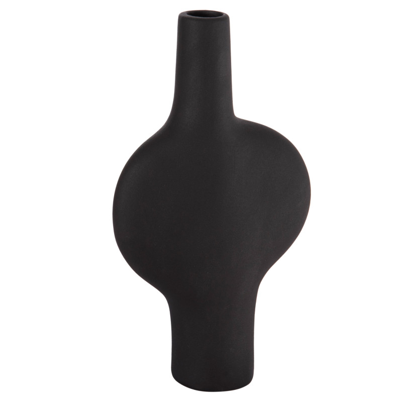 ΕΠΙΤΡΑΠΕΖΙΟ ΚΕΡΑΜΙΚΟ ΔΙΑΚΟΣΜΗΤΙΚΟ ΣΕΙΡΑ ARKEN HM4620.02 ΜΑΥΡΟ ΜΑΤ 19x7,5x33,5Υεκ