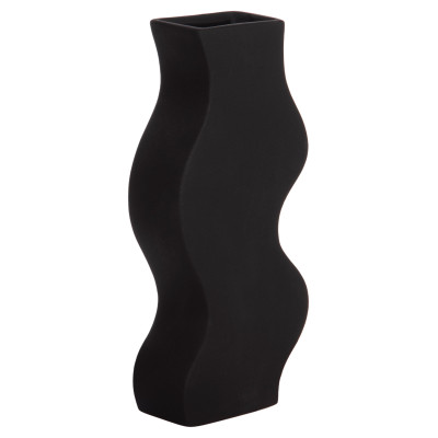 ΕΠΙΤΡΑΠΕΖΙΟ ΚΕΡΑΜΙΚΟ ΔΙΑΚΟΣΜΗΤΙΚΟ ΣΕΙΡΑ SEBOR HM4589.02 ΜΑΥΡΟ ΜΑΤ 14x6.5x30Υεκ