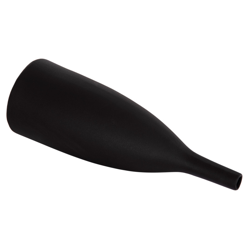 ΕΠΙΤΡΑΠΕΖΙΟ ΚΕΡΑΜΙΚΟ ΔΙΑΚΟΣΜΗΤΙΚΟ GALAD HM4634.02 ΜΑΥΡΟ ΜΑΤ Φ14x39Υεκ