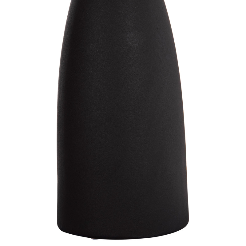 ΕΠΙΤΡΑΠΕΖΙΟ ΚΕΡΑΜΙΚΟ ΔΙΑΚΟΣΜΗΤΙΚΟ GALAD HM4634.02 ΜΑΥΡΟ ΜΑΤ Φ14x39Υεκ