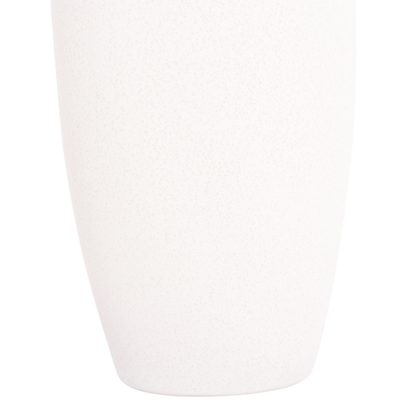 ΕΠΙΤΡΑΠΕΖΙΟ ΚΕΡΑΜΙΚΟ ΔΙΑΚΟΣΜΗΤΙΚΟ ΒΑΖΟ GALAD HM4587.01 ΕΚΡΟΥ ΚΡΥΣΤΑΛΛΙΚΟ Φ17,5x40Υεκ