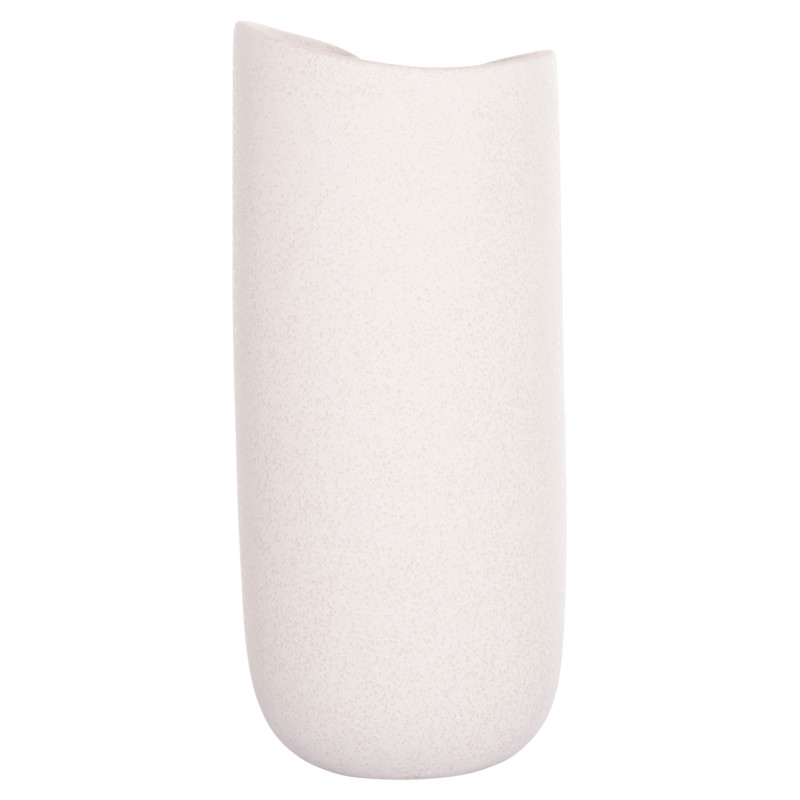 ΕΠΙΤΡΑΠΕΖΙΟ ΚΕΡΑΜΙΚΟ ΔΙΑΚΟΣΜΗΤΙΚΟ GLAΖΕ HM4606.01 ΚΡΥΣΤΑΛΛΙΚΟ ΥΠΟΛΕΥΚΟ 17x16,5x37Υεκ