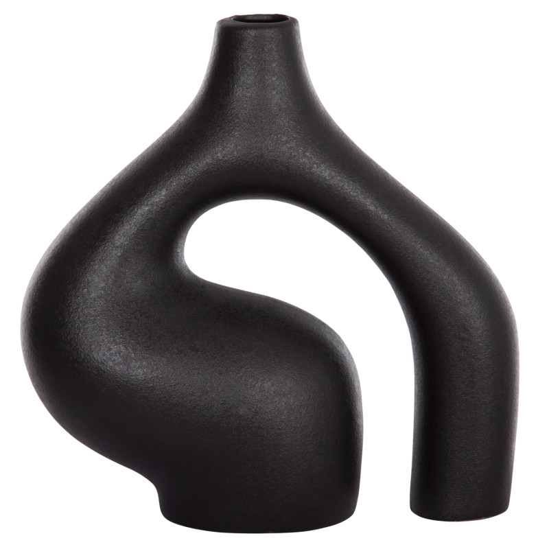 ΕΠΙΤΡΑΠΕΖΙΟ ΚΕΡΑΜΙΚΟ ΔΙΑΚΟΣΜΗΤΙΚΟ ISIL HM4597.02 ΜΑΥΡΟ ΜΑΤ 29x11x29Υεκ