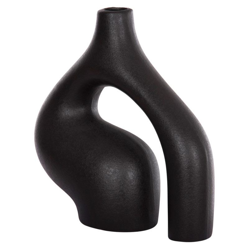 ΕΠΙΤΡΑΠΕΖΙΟ ΚΕΡΑΜΙΚΟ ΔΙΑΚΟΣΜΗΤΙΚΟ ISIL HM4597.02 ΜΑΥΡΟ ΜΑΤ 29x11x29Υεκ