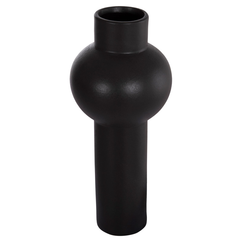 ΕΠΙΤΡΑΠΕΖΙΟ ΚΕΡΑΜΙΚΟ ΔΙΑΚΟΣΜΗΤΙΚΟ SCEPTER HM4604.02 ΜΑΥΡΟ ΜΑΤ Φ17x39Υεκ