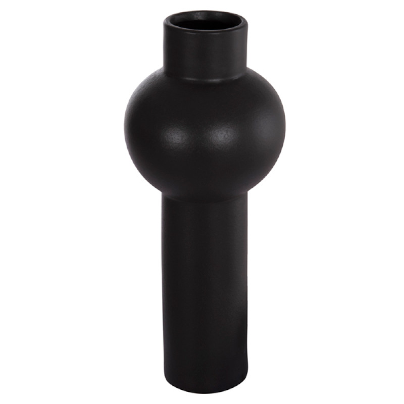 ΕΠΙΤΡΑΠΕΖΙΟ ΚΕΡΑΜΙΚΟ ΔΙΑΚΟΣΜΗΤΙΚΟ SCEPTER HM4604.02 ΜΑΥΡΟ ΜΑΤ Φ17x39Υεκ