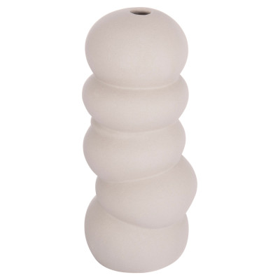 ΕΠΙΤΡΑΠΕΖΙΟ ΚΕΡΑΜΙΚΟ ΔΙΑΚΟΣΜΗΤΙΚΟ ROOK HM4630.03 ΓΚΡΙ ΜΑΤ Φ12x30Υ εκ.