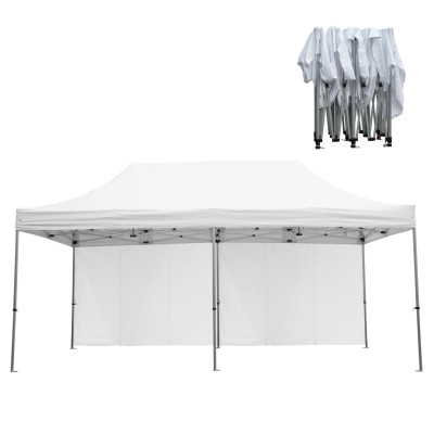 GAZEBO ΕΠΑΓΓΕΛΜΑΤΙΚΟ ΒΑΡΕΩΣ ΤΥΠΟΥ CRESSEN HM21099 ΠΤΥΣΣΟΜΕΝΟ ΑΛΟΥΜΙΝΙΟΥ 3x6x3,4Yμ