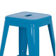 ΣΚΑΜΠΟ ΜΕΣΑΙΟΥ ΥΨΟΥΣ ΜΕΤΑΛΛΙΚΟ MELITA-PRO HM8573.48 ΜΠΛΕ 43x43x67Υεκ.