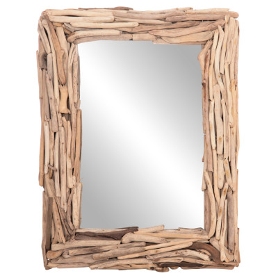 ΚΑΘΡΕΠΤΗΣ ΤΟΙΧΟΥ TWIGS HM4440 DRIFTWOOD ΣΕ ΦΥΣΙΚΟ ΧΡΩΜΑ 62x10x82Υεκ.