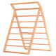 ΔΙΑΚΟΣΜΗΤΙΚΗ ΚΡΕΜΑΣΤΡΑ ΔΑΠΕΔΟΥ METIC HM18139 ΞΥΛΟ TEAK ΣΕ ΦΥΣΙΚΟ 70x70x102,5Υεκ.