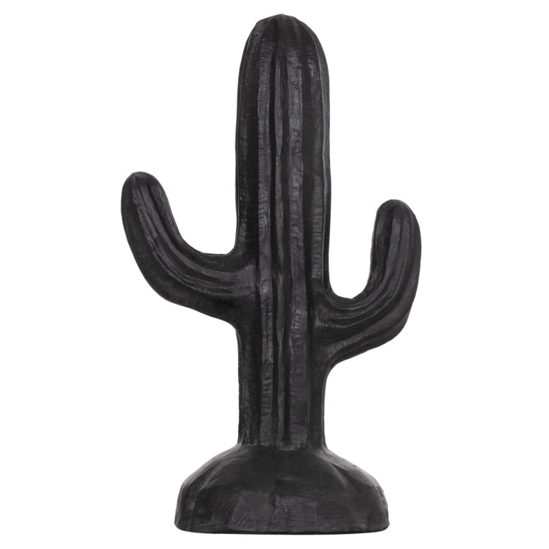 ΔΙΑΚΟΣΜΗΤΙΚΟΣ ΚΑΚΤΟΣ ΔΑΠΕΔΟΥ CACTUS HM4386.01S ΓΥΨΟΣ ΣΕ ΜΑΥΡΟ 42x30x74Υεκ.