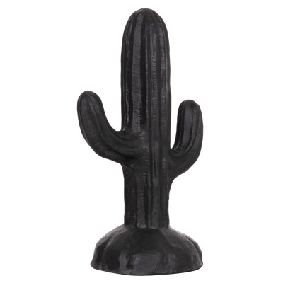 ΔΙΑΚΟΣΜΗΤΙΚΟΣ ΚΑΚΤΟΣ ΔΑΠΕΔΟΥ CACTUS HM4386.01S ΓΥΨΟΣ ΣΕ ΜΑΥΡΟ 42x30x74Υεκ.