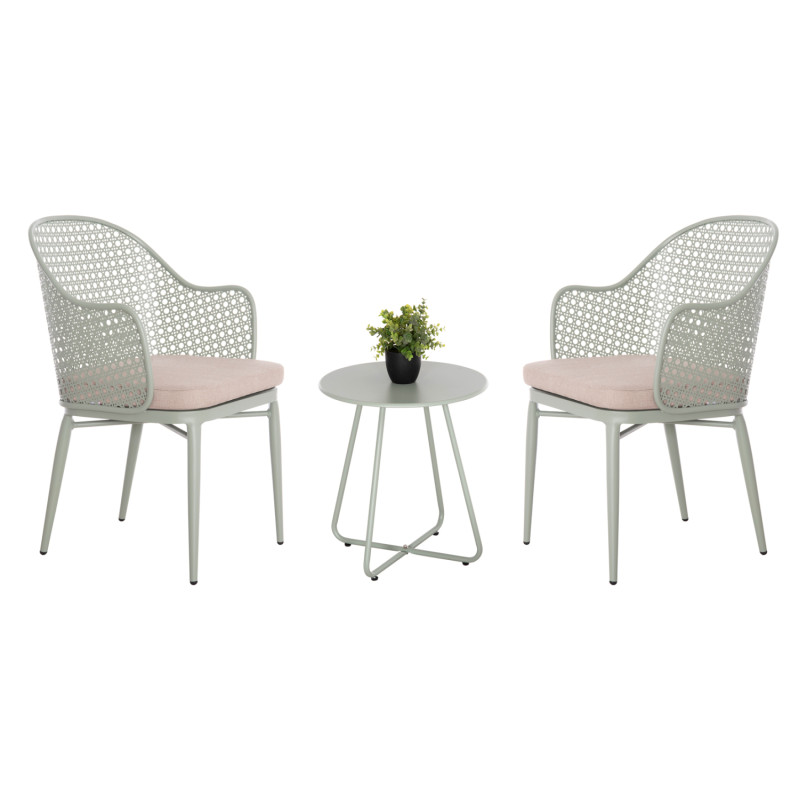 ΣΕΤ LOUNGE 3TMX ΕΞ.ΧΩΡΟΥ OREGO HM21107.06 ΑΛΟΥΜΙΝΙΟ & ΜΕΤΑΛΛΟ ΣΕ ΦΥΣΤΙΚΙ
