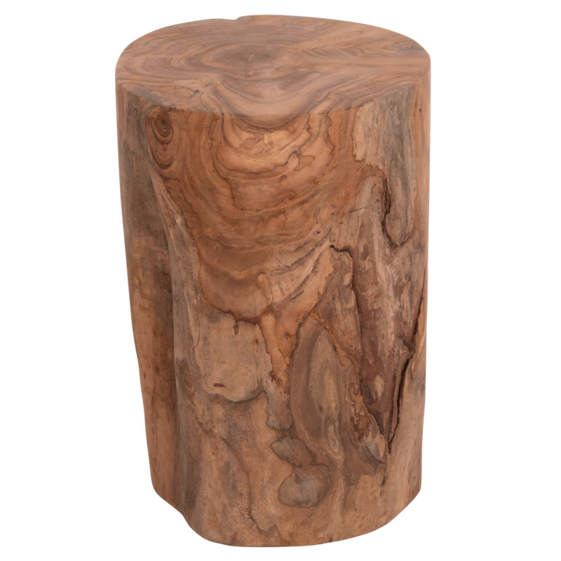 ΒΟΗΘΗΤΙΚΟ ΤΡΑΠΕΖΑΚΙ/ΣΚΑΜΠΟ TRONCO HM9374.21 ΞΥΛΟ TEAK--ΦΥΣΙΚΟ Φ30x45Υεκ.