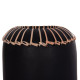 ΕΠΙΤΡΑΠΕΖΙΟ ΔΙΑΚΟΣΜΗΤΙΚΟ ΒΑΖΟ LENNOX HM4675.01S TΕΡΑΚΟΤΑ ΣΕ ΜΑΥΡΟ--Φ18x33Υεκ.